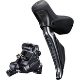 Shimano Ultgera ST-R8170 bled hydraulic disc, Di2 E-tube STI set, flat mount calliper, LH rear